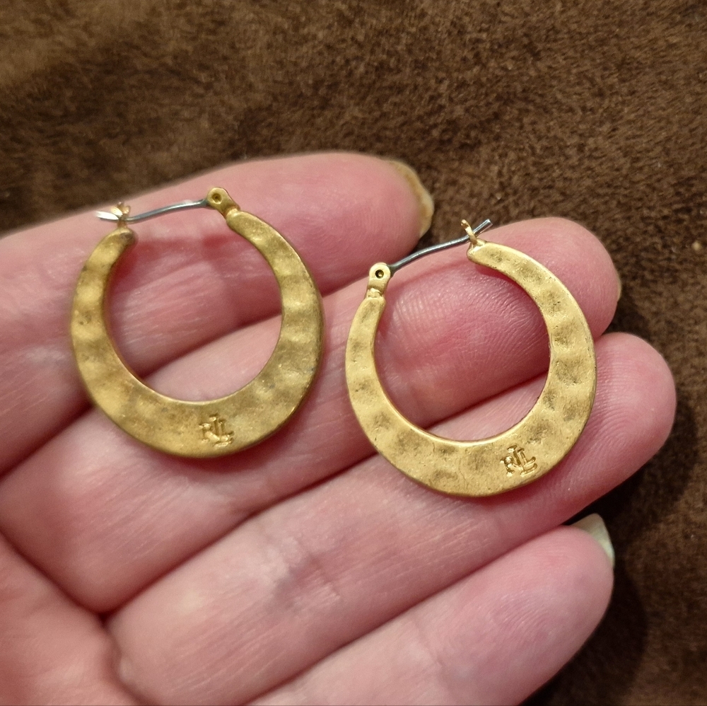Ralph Lauren Hoop Earrings